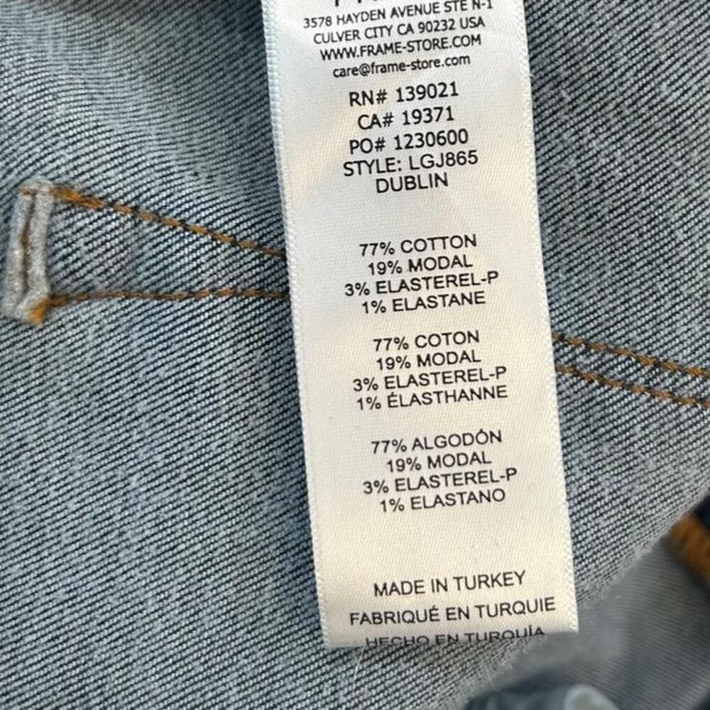 Frame dark blue jeans - Picture 8 of 8